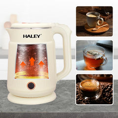 Fierbător Electric HALEY HY-8963, 2L, 1500W, Design Modern