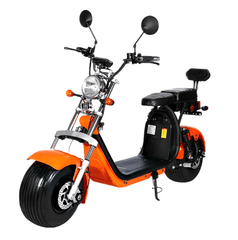 Scuter Electric 2 Persoane, Viteză Limitată 25 km/h – Fără Permis, Motor 1500W, Baterie 20Ah, Suspensie Hidraulică, COC Inclus