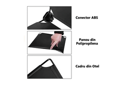 Dulap modular pentru copii, crem, AT PERFORMANCE®, 6 rafturi, durabil, 74X37X110 cm