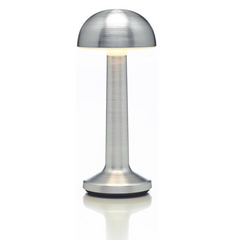 Lampa de birou, At Performance, portabila ciupercuta, 22 cm, Agintie