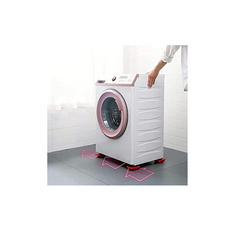 Kit complet pentru mutat si carat mobila, At Performance, reglare 360 grade, greutate maxima 200 kg, otel, Rosu