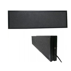 Reclama Luminoasa AT PERFORMANCE 100*20 cm, LED ALB, Cod QR, Vizualizare 120°, Wi-Fi
