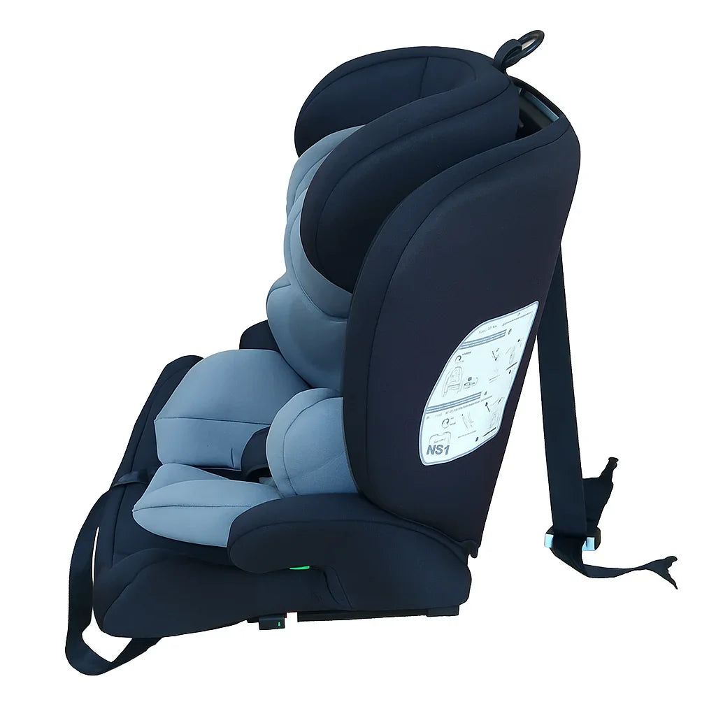 Scaun auto pentru copii KIDOO i-Size, ISOFIX, 76-150 cm, tetieră reglabilă, protecție laterală