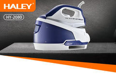 Stație de Călcat cu Abur HALEY HY-2080, 2600W – 1800ml, Talpă Ceramică, Self-Cleaning, Anti-Drip, Anti-Calc, LED