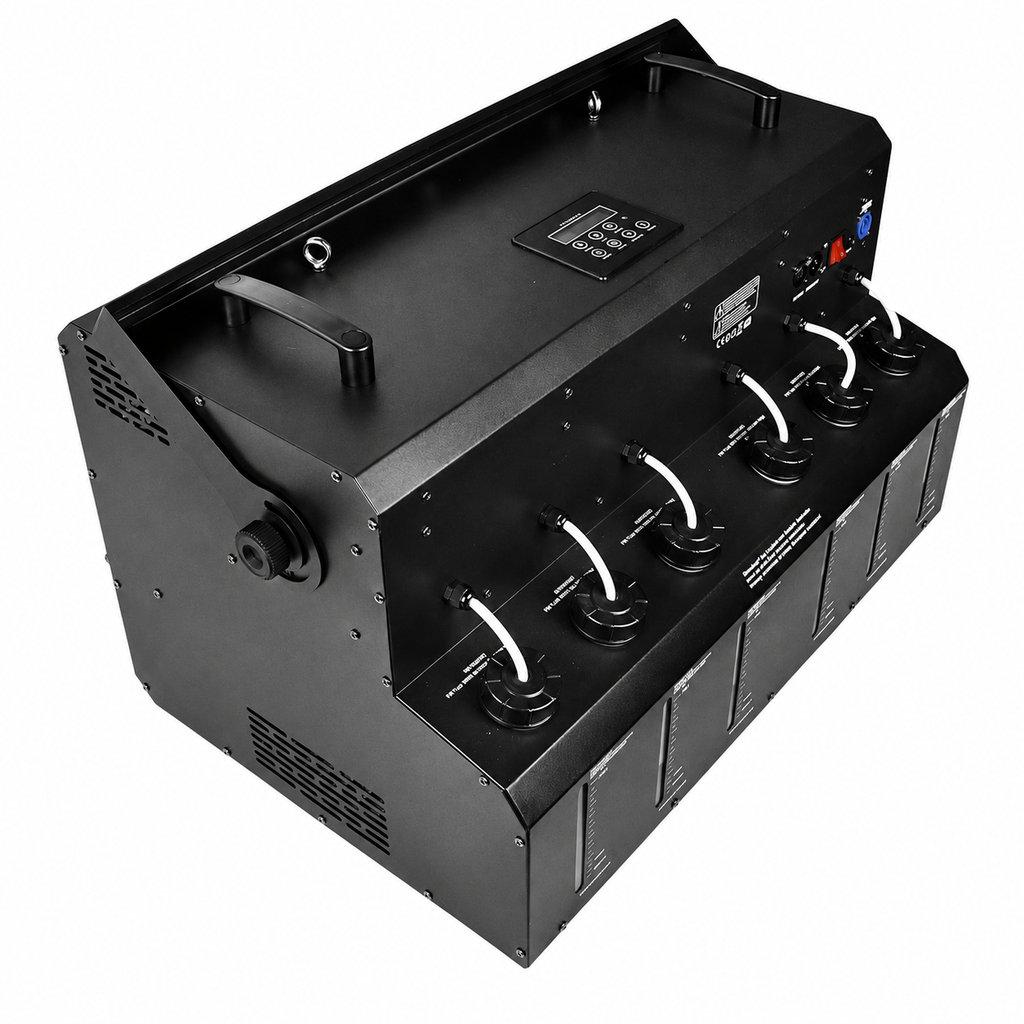 Mașină de fum și baloane AT Performance Smoke Bubble, 1500 W, rezervor 1.2 L, DMX 2 canale, telecomandă wireless