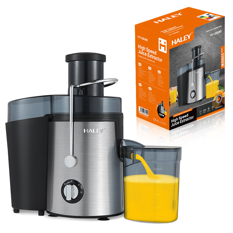 Storcător de citrice electric HALEY, 1000 W, recipient suc 500 ml, panou tactil, container pulpă 1500 ml