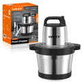 Tocător electric HALEY, 1200 W, recipient inox 6 L, 4 lame din oțel inoxidabil, 2 viteze
