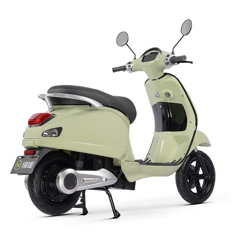 Scuter electric N-MOTO EL3, motor Bosch 1000 W, 45 km/h, autonomie 60 km, GPS, verde