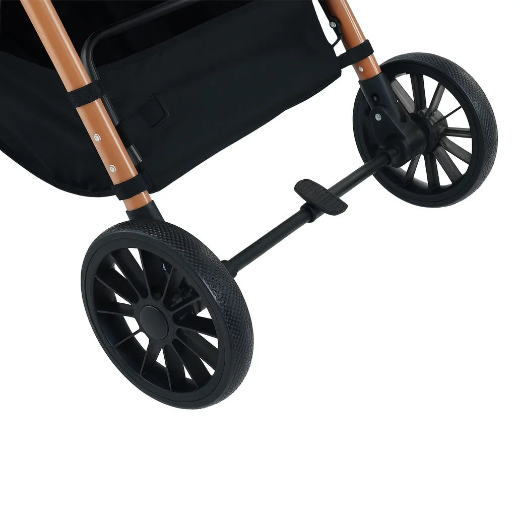 Cărucior 3 în 1 KIDOO, landou, scaun sport și scoică auto i-Size, ham în 5 puncte, suspensii, pliere rapidă