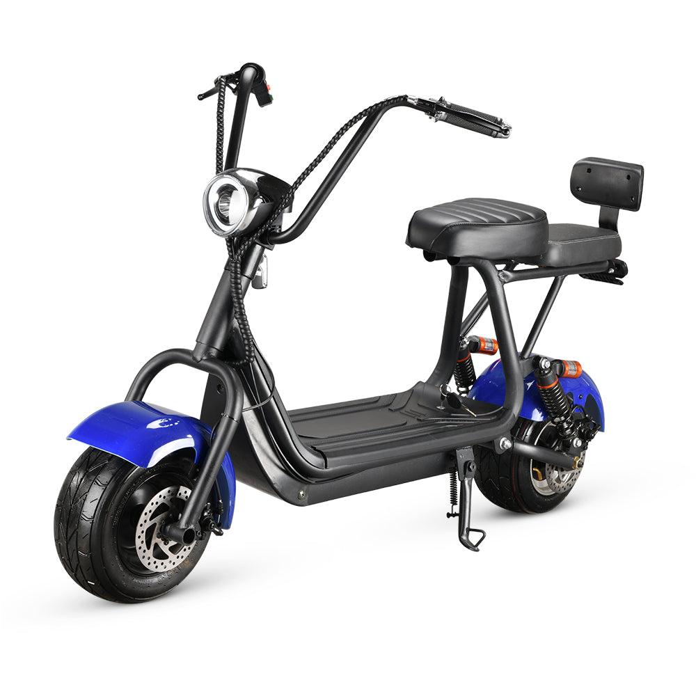 Scuter electric mini Harley AT Performance, 800 W, 48V, autonomie 35 km, 3 trepte de viteză