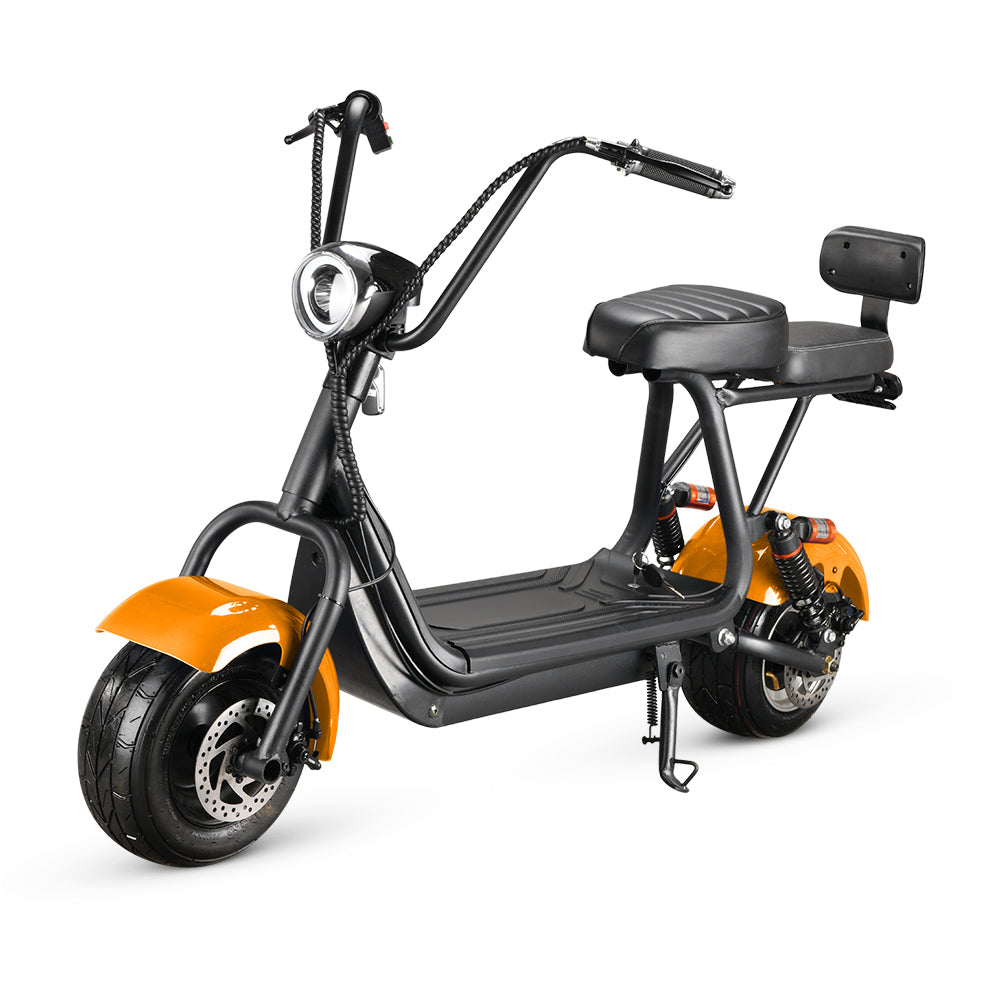 Scuter electric mini Harley AT Performance, 800 W, 48V, autonomie 35 km, 3 trepte de viteză