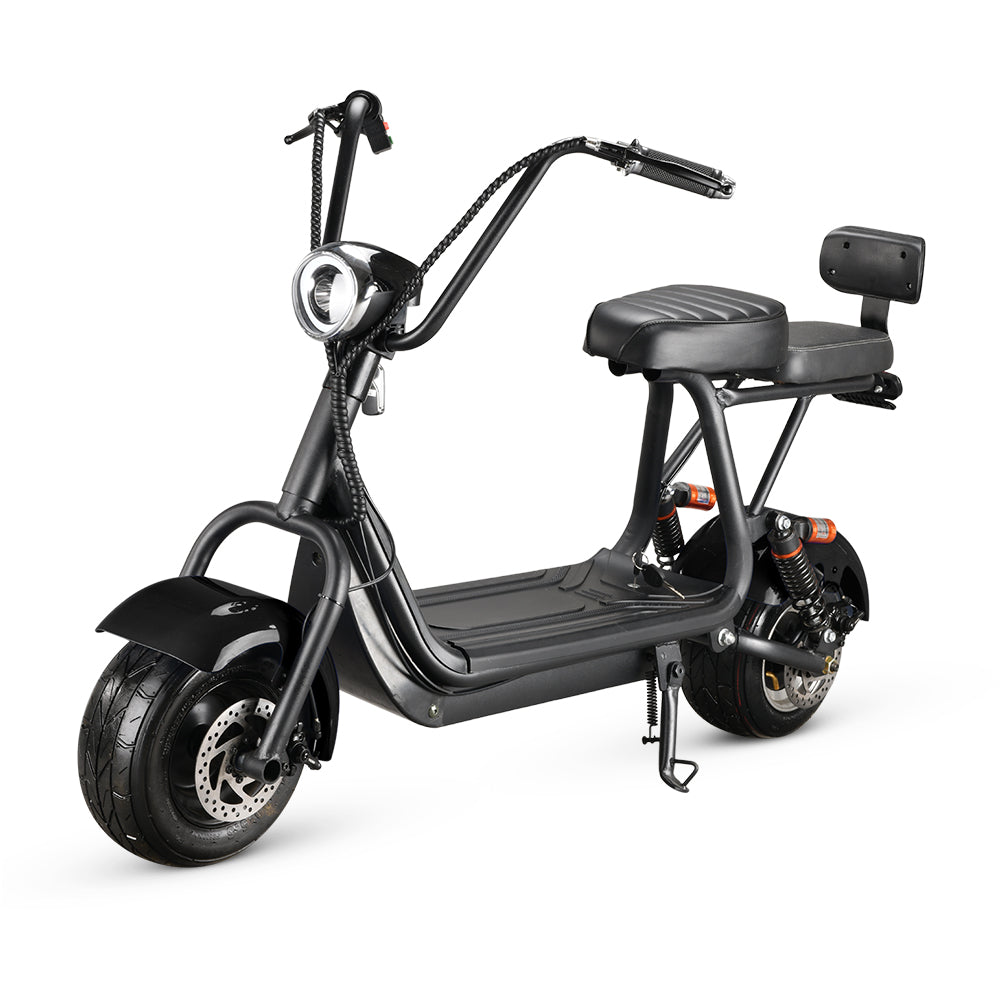 Scuter electric mini Harley AT Performance, 800 W, 48V, autonomie 35 km, 3 trepte de viteză