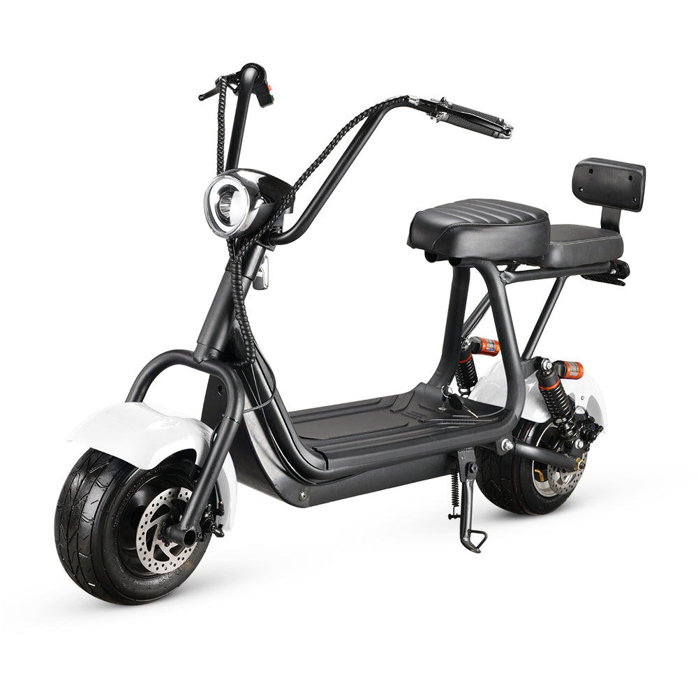 Scuter electric mini Harley AT Performance, 800 W, 48V, autonomie 35 km, 3 trepte de viteză