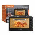 Cuptor electric HALEY HY-5126, 48 L, 2000 W, plită dublă 1000 W + 600 W, temporizator
