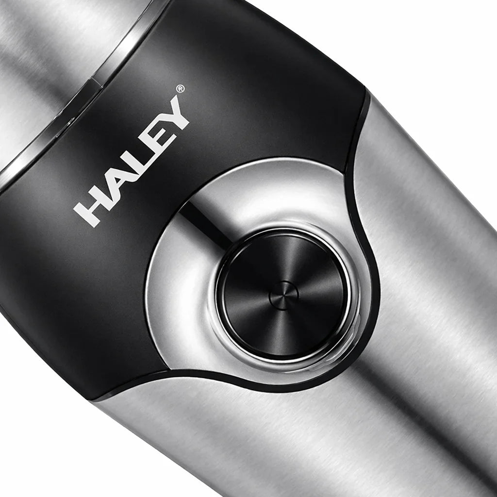 Râșniță electrică de cafea HALEY HY-2106, 200 W, 80 g, lame inox, carcasă inox și plastic
