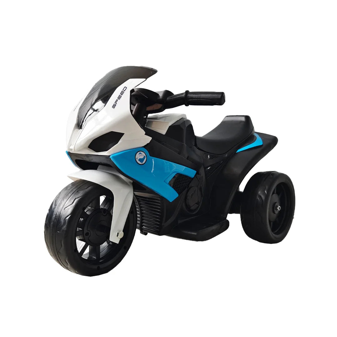 Motocicletă Electrică pentru Copii KI-0003, 6V, 2 Roți, Baterie Reîncărcabilă, 2-6 Ani