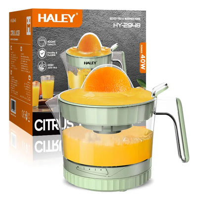 Storcător de citrice electric HALEY HY-2948, 40 W, 400 ml, 5 viteze, rotație bidirecțională