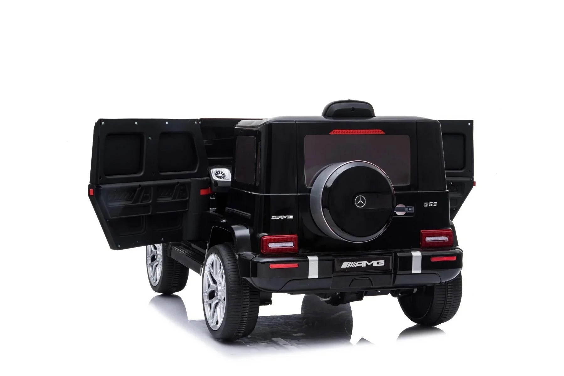 Mașinuță electrică pentru copii AT Performance Mercedes-Benz AMG G63, 12V 4.5Ah, 2 motoare de 30 W, 3-5 km/h