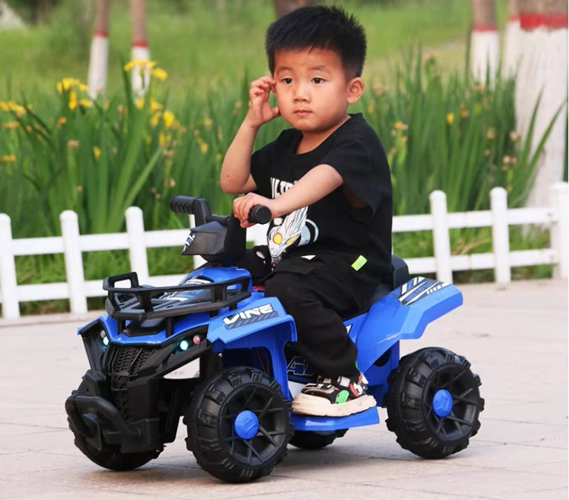 ATV PowerKid 6V – Aventură Electrică pentru Micii Șoferi (2–6 ani, 3–5 km/h)