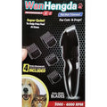 Aparat de tuns pentru animale de companie WanHengda, fără fir, 4 piepteni, 6000 RPM, USB, negru