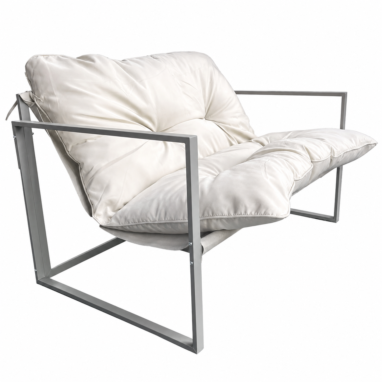 Set mobilier balcon și grădină AT Performance, 4 piese, canapea 2 locuri, 2 fotolii, măsuță cu blat sticlă securizată