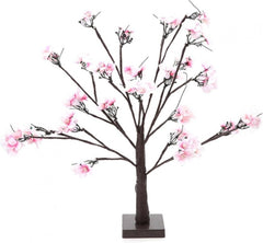 Pom decorativ luminat pentru interior/exterior roz