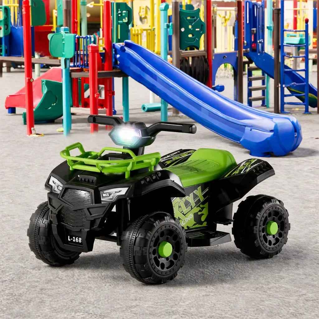 ATV electric pentru copii KIDOO L-168, 6V, 3-8 ani, viteză 3-5 km/h, autonomie 1-2 ore
