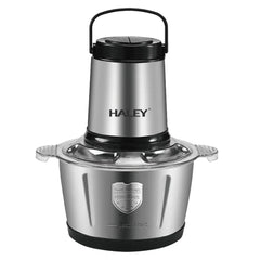 Tocător de alimente HALEY HY-1225 – Putere de 500W și vas de 2L din inox pentru tocare rapidă și eficientă