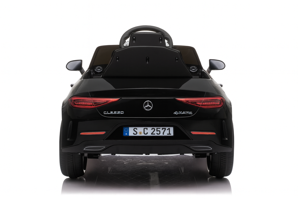 Mașinuță electrică pentru copii AT Performance Mercedes-Benz CLS 350, 12V 4.5Ah, 2 motoare de 18 W, 2-5 km/h