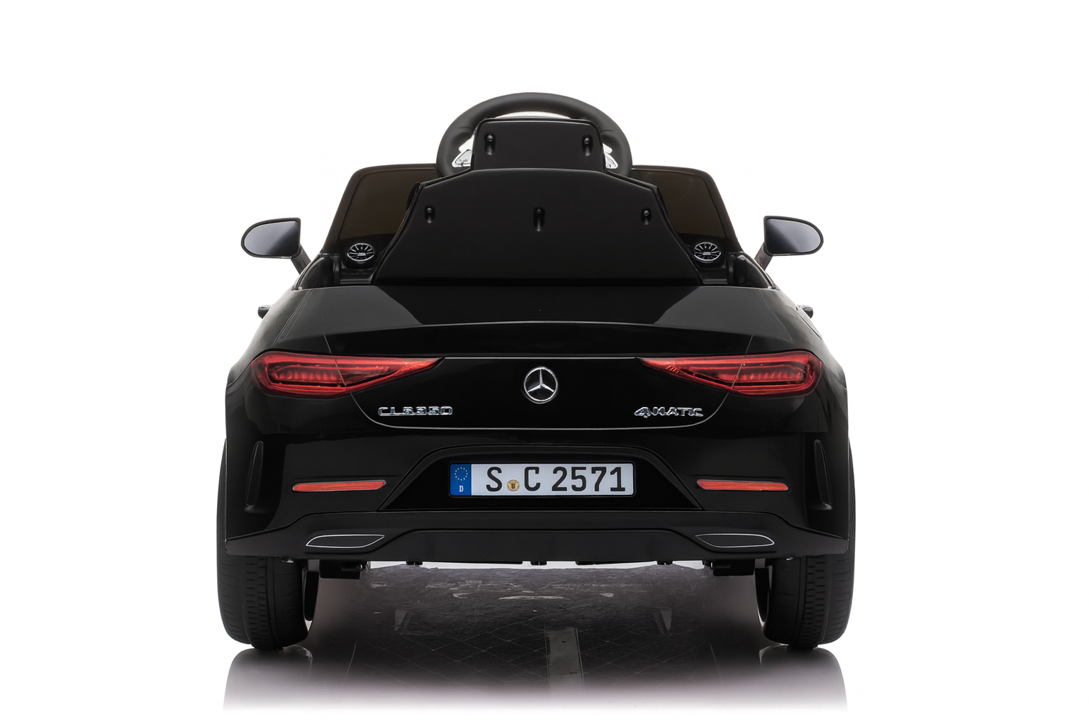 Mașinuță electrică pentru copii AT Performance Mercedes-Benz CLS 350, 12V 4.5Ah, 2 motoare de 18 W, 2-5 km/h