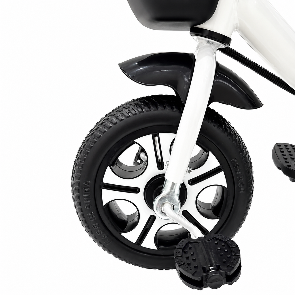 Tricicletă evolutivă KIDOO KD-X06, scaun rotativ 360°, copertină cu protecție UV, roți cauciuc, 9 luni-6 ani