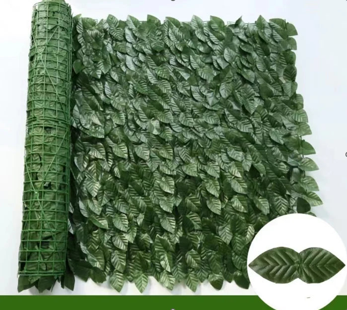 Gard viu artificial AT Performance, rolă 300x100 cm, frunze din PP, verde