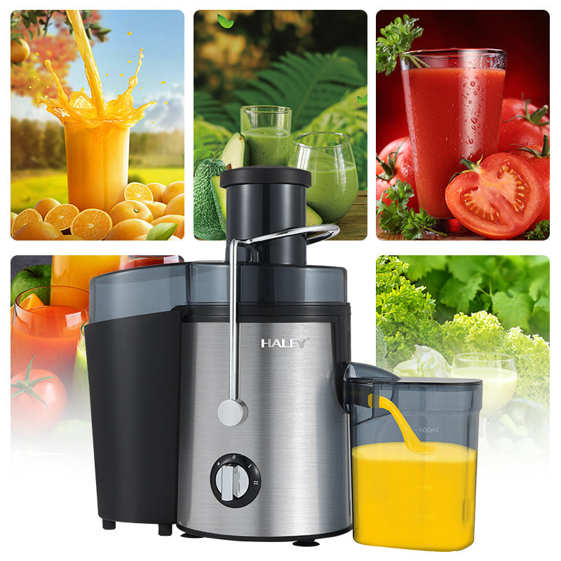 Storcător de citrice electric HALEY, 1000 W, recipient suc 500 ml, panou tactil, container pulpă 1500 ml