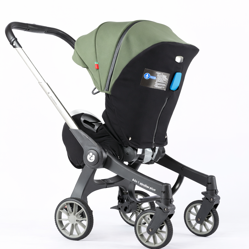 Cărucior 4 în 1 AT Performance stroller plus 2053, landou și scaun auto, 0-13 kg, greutate 9,8 kg
