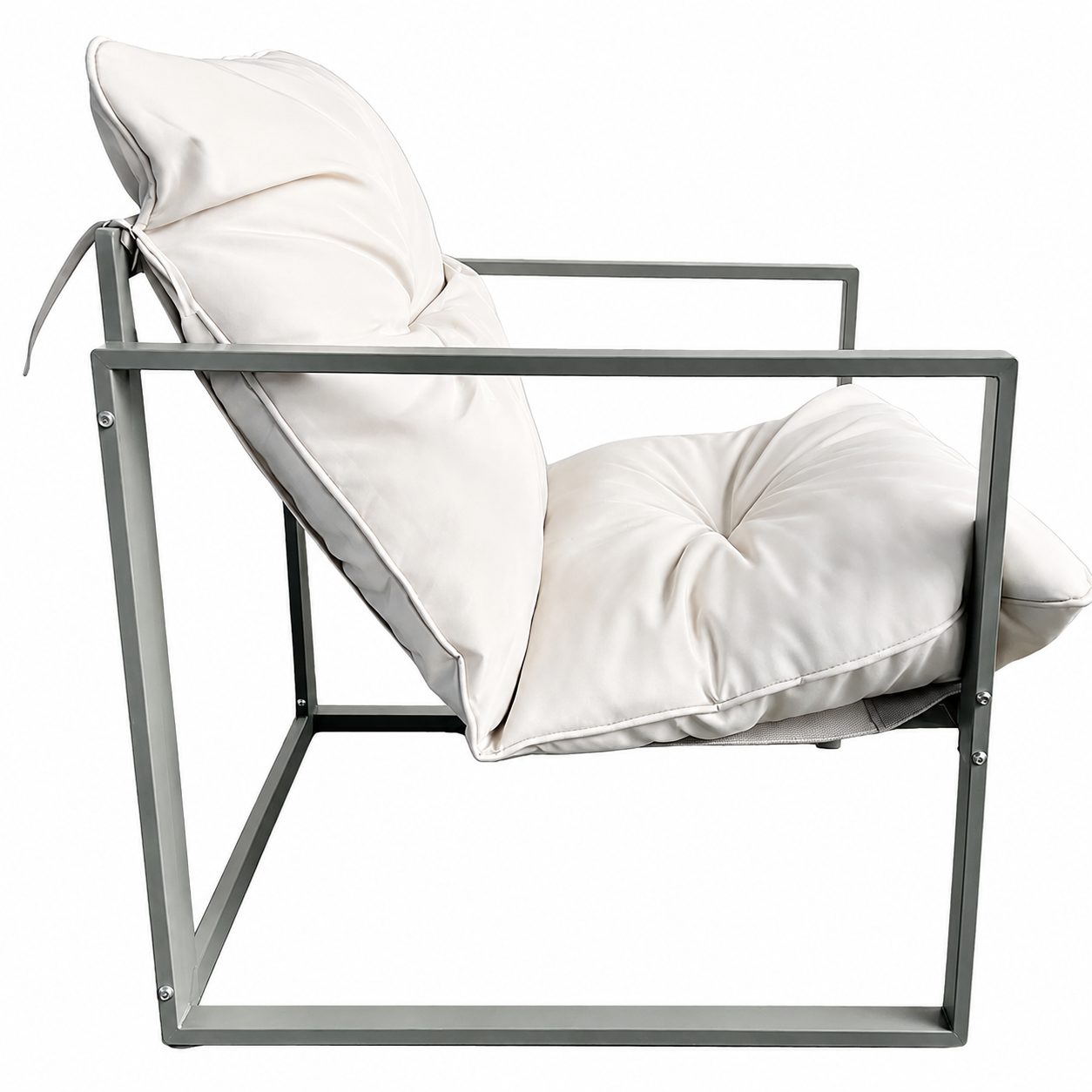Set mobilier balcon și grădină AT Performance, 4 piese, canapea 2 locuri, 2 fotolii, măsuță cu blat sticlă securizată