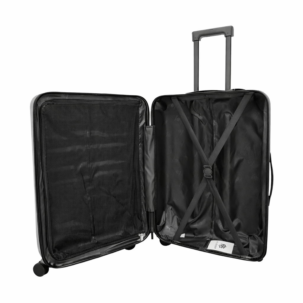 Set 3 valize rigide AT Performance, ABS, 73/65/55 cm, roți duble 360°, mâner telescopic aluminiu