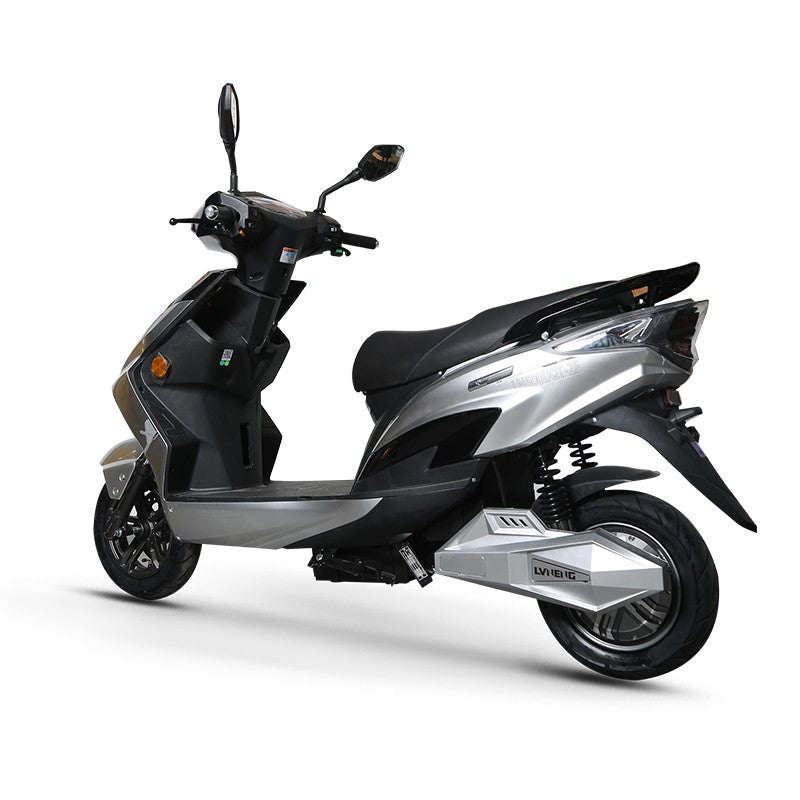 Scuter electric N-MOTO X1, motor Bosch 2020 W, autonomie 75 km, 45 km/h, gri
