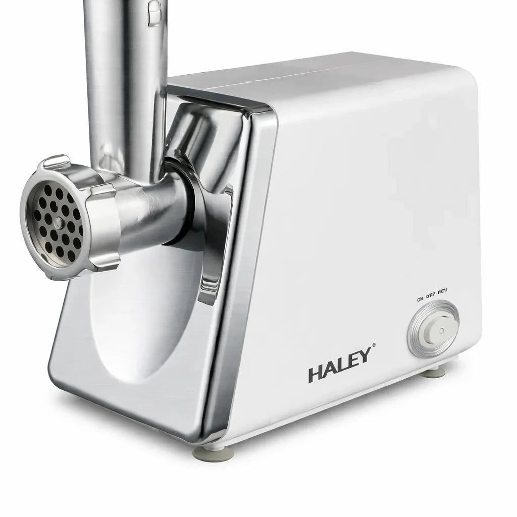 Mașină de tocat carne HALEY HY-1323, 3000 W, funcție revers, 2 viteze, oțel inoxidabil