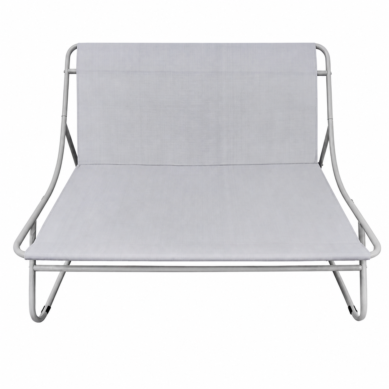 Set mobilier grădină AT Performance, 4 piese, canapea 2 locuri, 2 fotolii, măsuță 60 cm, cadru metalic
