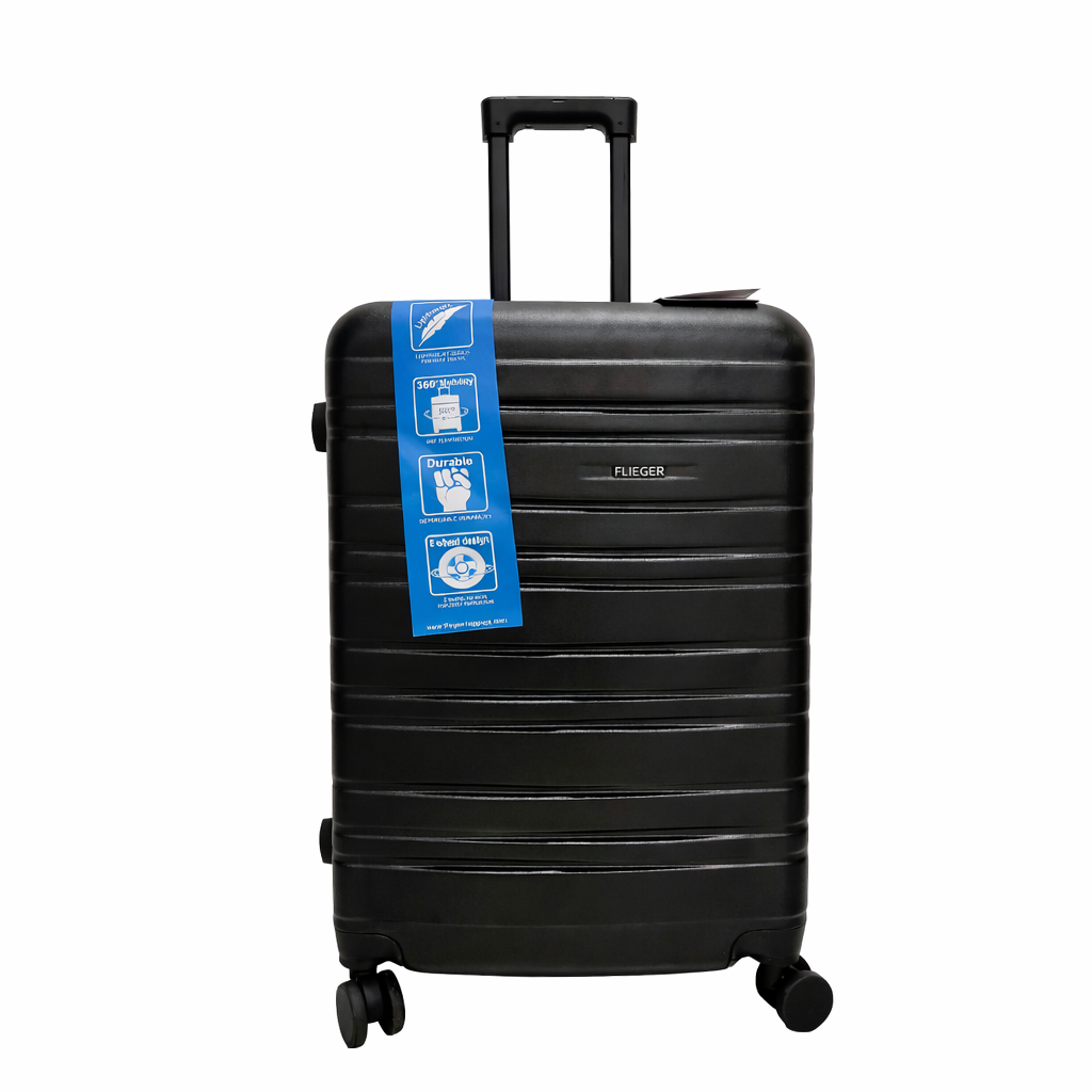 Set 3 valize rigide AT Performance, ABS, 73/65/55 cm, roți duble 360°, mâner telescopic aluminiu