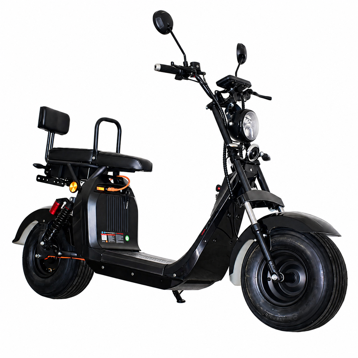 Scuter electric 2 locuri AT Performance, 1500 W, 60V 20Ah, autonomie 45 km, 25 km/h fără permis
