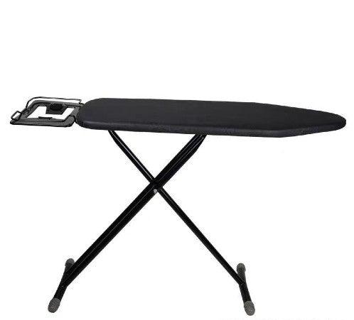 Masa De Calcat, Inaltime Reglabila, Suport Pentru Fier De Calcat, Capac Detasabil, 143X39cm, Gri