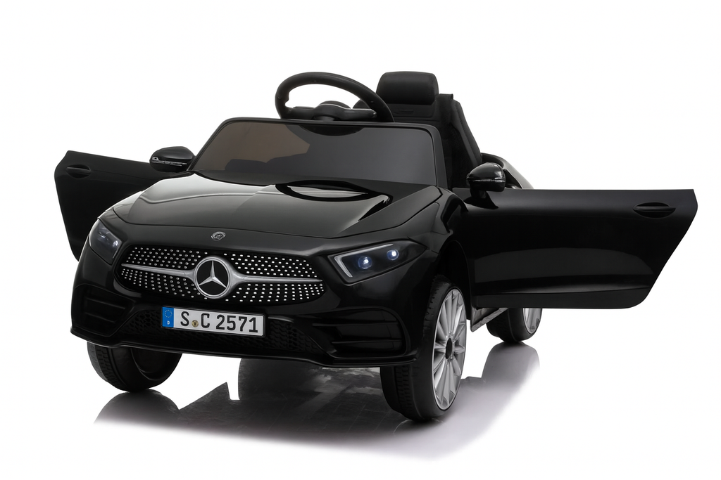 Mașinuță electrică pentru copii AT Performance Mercedes-Benz CLS 350, 12V 4.5Ah, 2 motoare de 18 W, 2-5 km/h