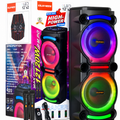 Boxă karaoke portabilă Sing-E ZQS8212, 2x12 inch, 40 W, acumulator 3600 mAh, microfon wireless