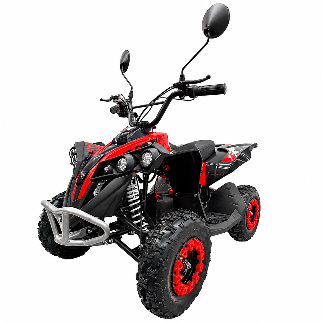 ATV electric pentru copii AT Performance, 800 W, 36V 12Ah, 30 km/h, autonomie 15 km, frână pe disc
