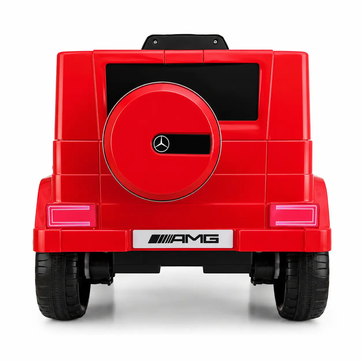 Mașinuță electrică pentru copii KIDOO, SUV 4x4, 12 V, telecomandă 2.4G, lumini LED, roșu