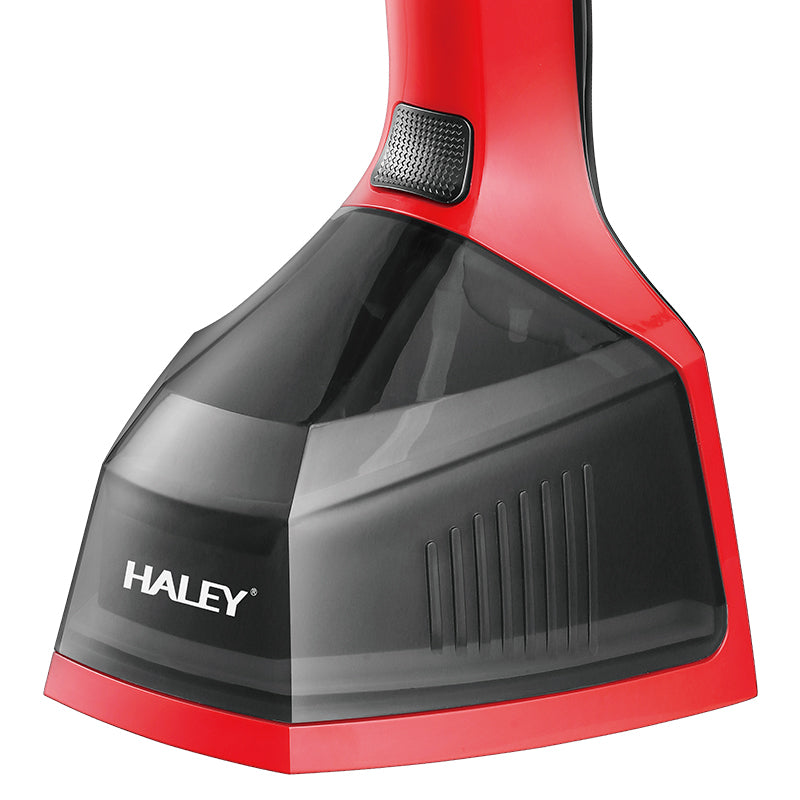 Fier de călcat cu abur HALEY, 1600 W, rezervor 370 ml, călcare verticală, roșu cu negru