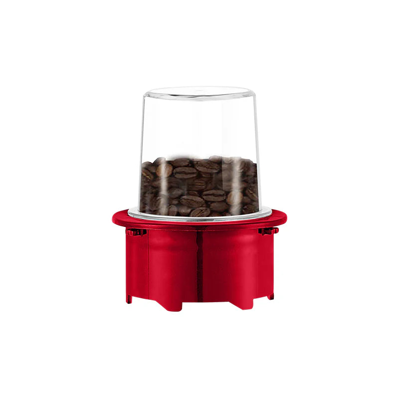 Blender 2 în 1 HALEY® HY-2940, 500W, Capacitate 1.6L, Funcție Ice Crush, Protecție Supraîncălzire, Alb/Roșu