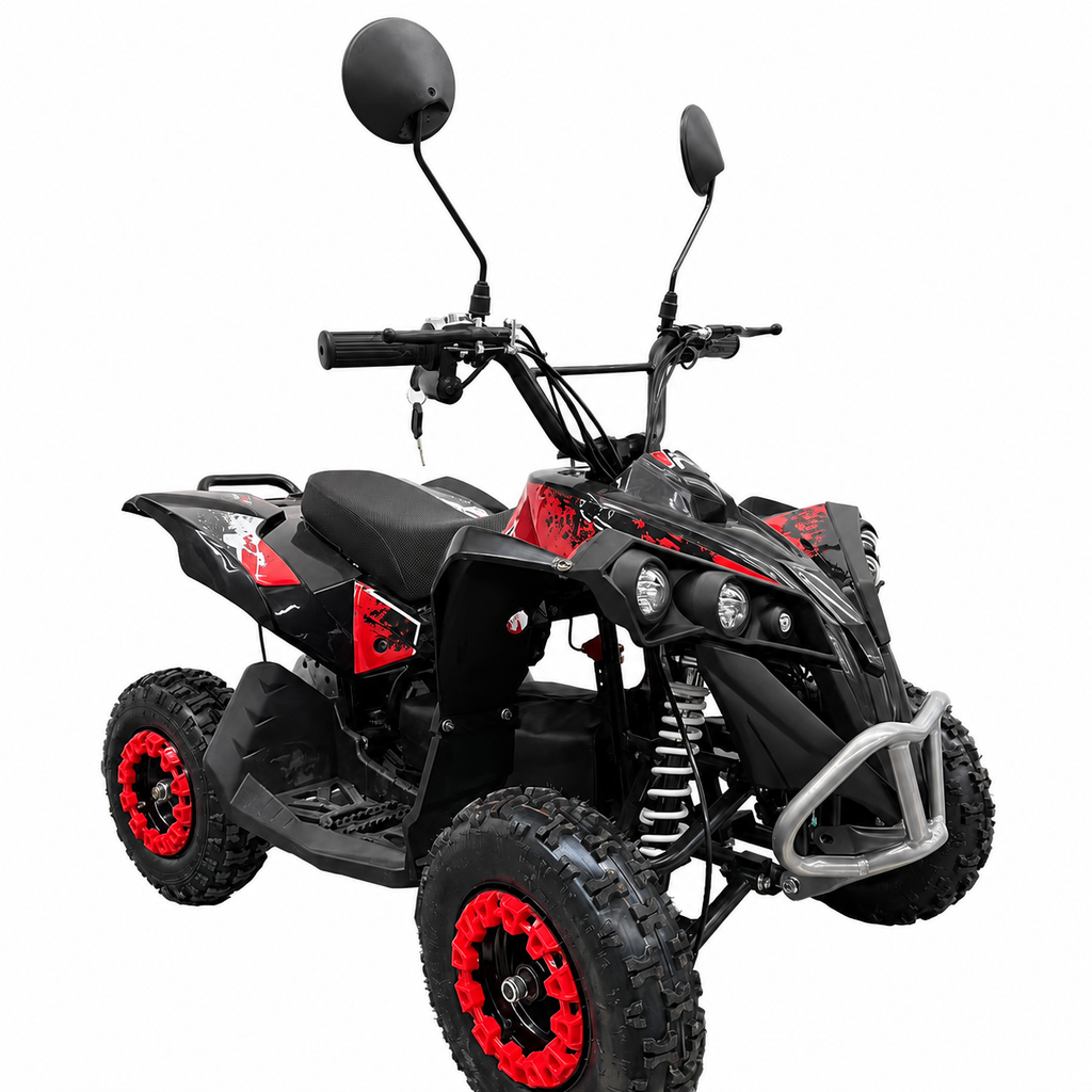 ATV electric pentru copii AT Performance, 800 W, 36V 12Ah, 30 km/h, autonomie 15 km, frână pe disc