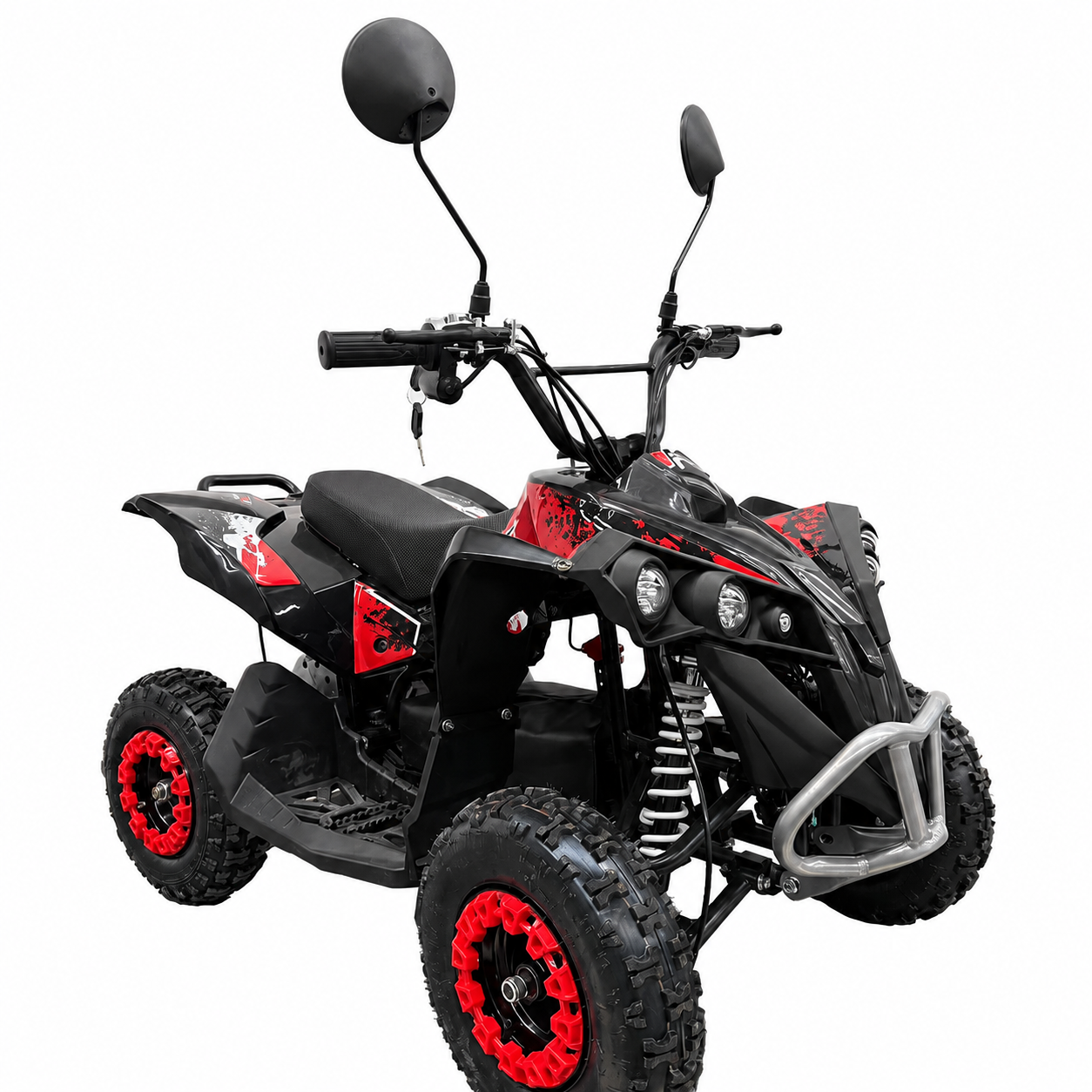 ATV electric pentru copii AT Performance, 800 W, 36V 12Ah, 30 km/h, autonomie 15 km, frână pe disc